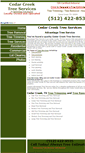 Mobile Screenshot of cedarcreek.austintreeremoval.net